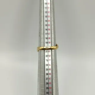 00544 ANILLO AJUSTABLE CON PIEDRA MORADA ORO18K