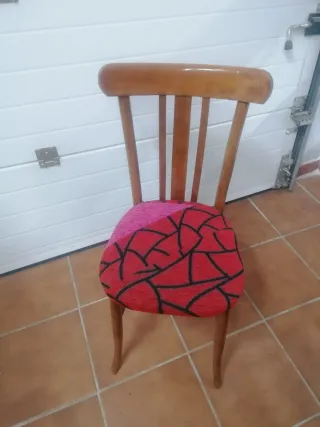 Silla Thonet Vintage Tapizada