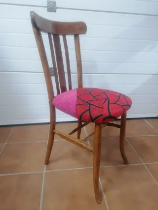 Silla Thonet Vintage Tapizada