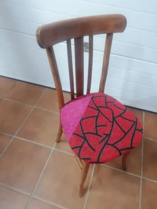 Silla Thonet Vintage Tapizada