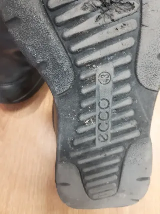 Zapatos Ecco de piel negros