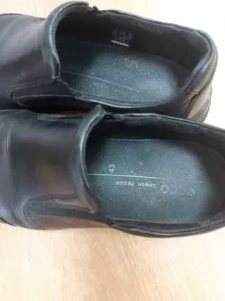 Zapatos Ecco de piel negros