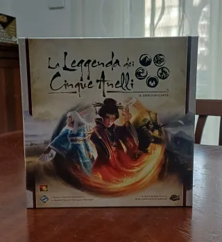 La Leggenda dei Cinque Anelli Gioco di Carte