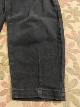 Jeans ragazza vita elasticizzata UCB neri