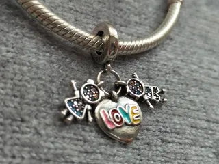 Charm familia plata de ley