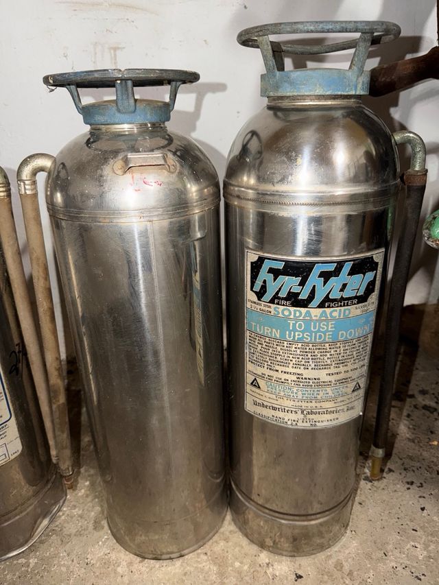 Lote 6 extintores soda-ácido Pyrene, General,Fyr-F