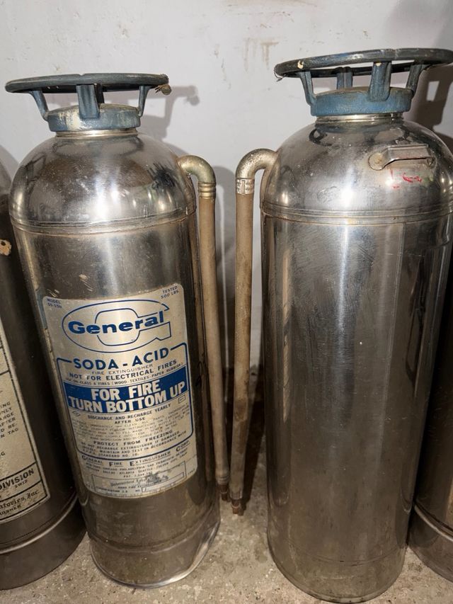 Lote 6 extintores soda-ácido Pyrene, General,Fyr-F