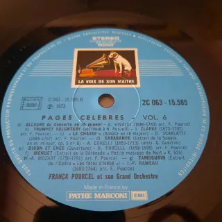 F. POURCEL ET SON GRAND ORCHESTRE PAGES CELEBRES