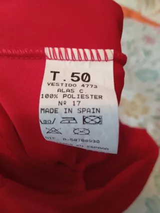 Vestido rojo elegante