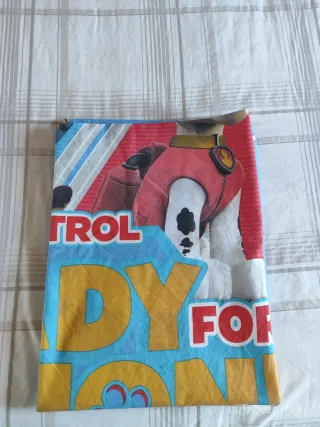 Cortina y fundas nórdica infantil Paw Patrol