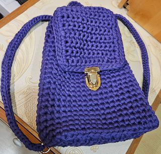 Zaino uncinetto fatto a mano
