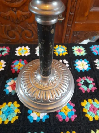 Lampara antigua de aceite