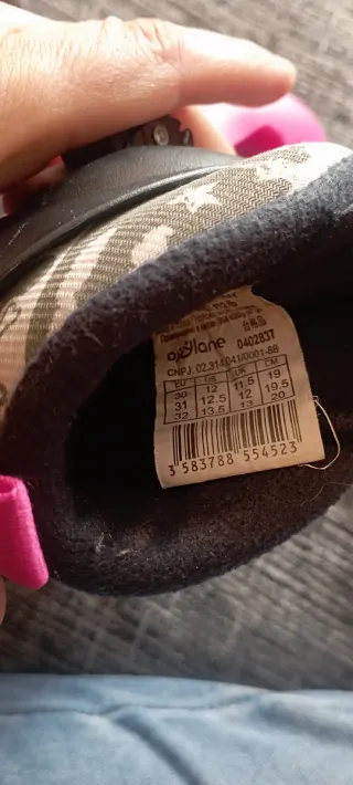 Patines en línea Oxelo rosas y negros