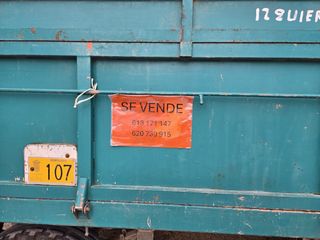 Remolque basculante 5 toneladas-ALCALA DEL JUCAR