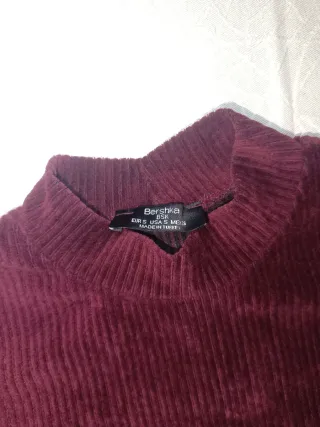 Blusa Bershka Roja Talla S