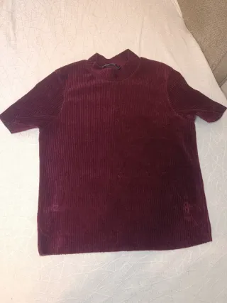 Blusa Bershka Roja Talla S