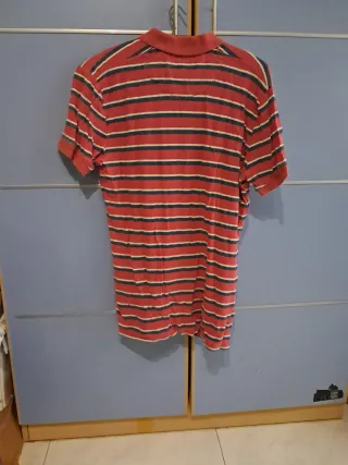 Polo Pepe Jeans Talla S Rayas Rojas