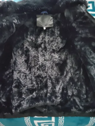 Chaqueta bomber con pelo