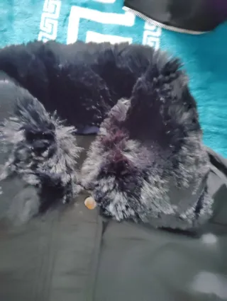 Chaqueta bomber con pelo