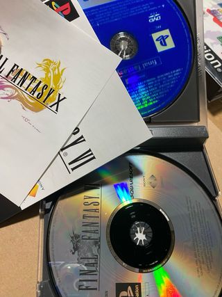 Final Fantasy VI PS1 PAL con Demo Final Fantasy X