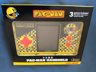 consola portatil pac-man handheld iconic arcade