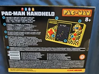 consola portatil pac-man handheld iconic arcade
