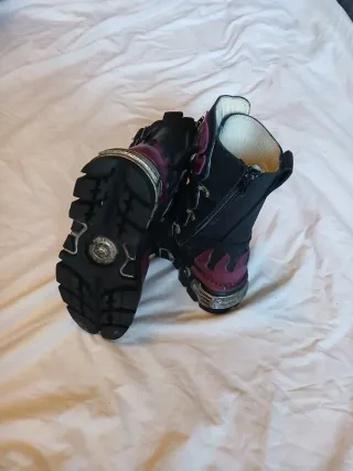 Botas New Rock Reactor Flame Talla 37