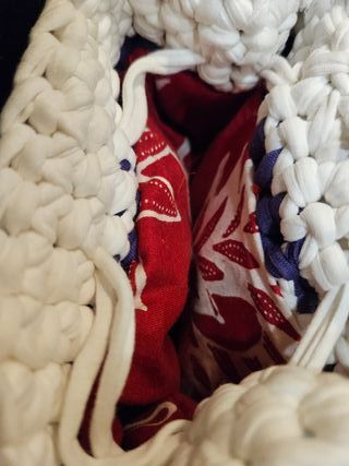 Zaino uncinetto fatto a mano