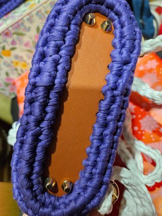 Zaino uncinetto fatto a mano