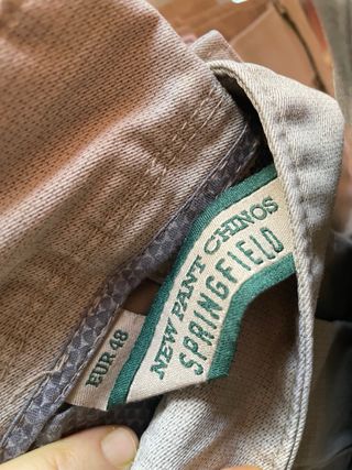 Lote 4 pantalones hombre tallas 36 .