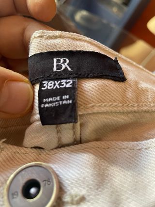 Lote 4 pantalones hombre tallas 36 .