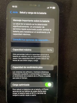 iPhone 12 Mini Negro