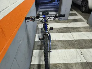 Bicicleta Monty Azul y Beige