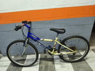 Bicicleta Monty Azul y Beige