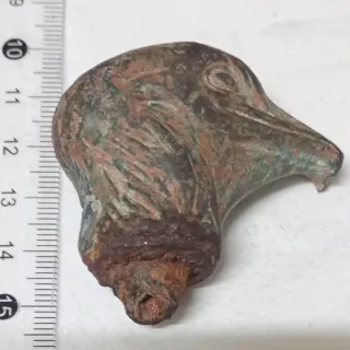 Pomo Romano Bronce Cabeza Ave