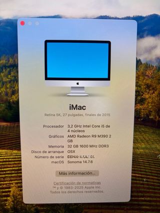 Imac 27 5K finales 2015