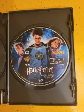 2 DVDs Harry Potter y el Prisionero de Azkabán
