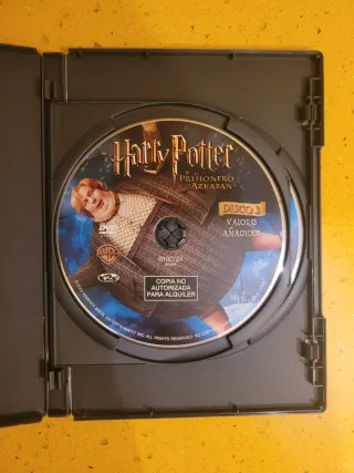 2 DVDs Harry Potter y el Prisionero de Azkabán