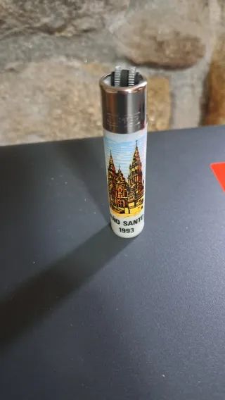 Encendedor Clipper Catedral Santiago