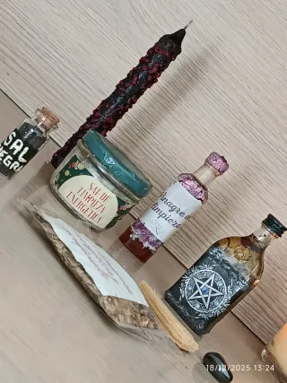 Kit Esotérico Artesanal - Kit Bruja