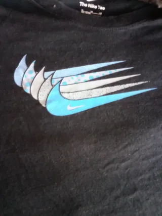 Camiseta Nike Negra Talla S