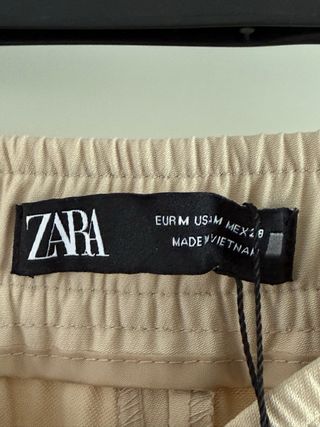 Pantalón fluido Zara Talla M Nuevo con etiquetas