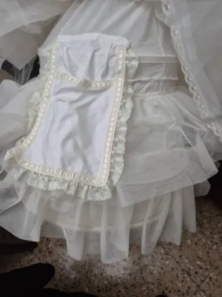 Can-can para traje de fallera 75cm talla 75 NIÑA