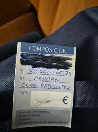 Can-can para traje de fallera 75cm talla 75 NIÑA