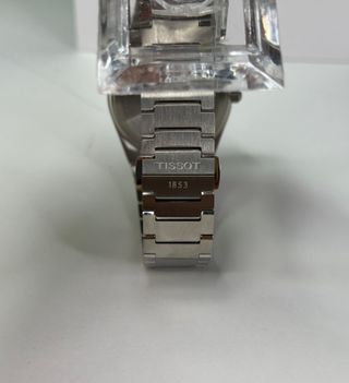 Tissot PRX Quartz Reloj Azul y Plateado