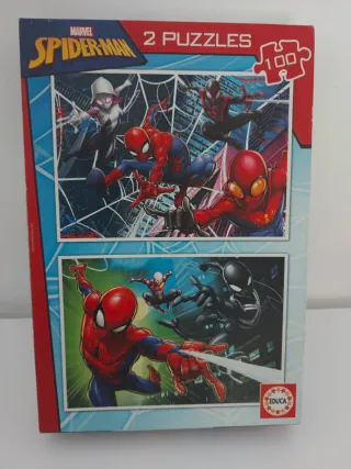 Set Puzles Infantiles Spiderman, Pokémon, Avengers