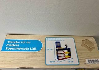 Tienda Lidl Madera Playtive nueva