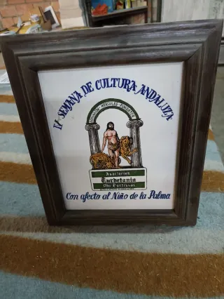 Azulejo IV Semana Cultural Andaluza