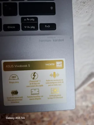 Asus Vivobook S i7 Portatile Grigio