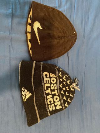 Gorro Nike y Gorro Adidas Boston Celtics